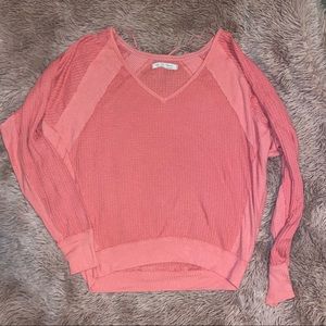 Pink Free People Long Sleeve - Size Small